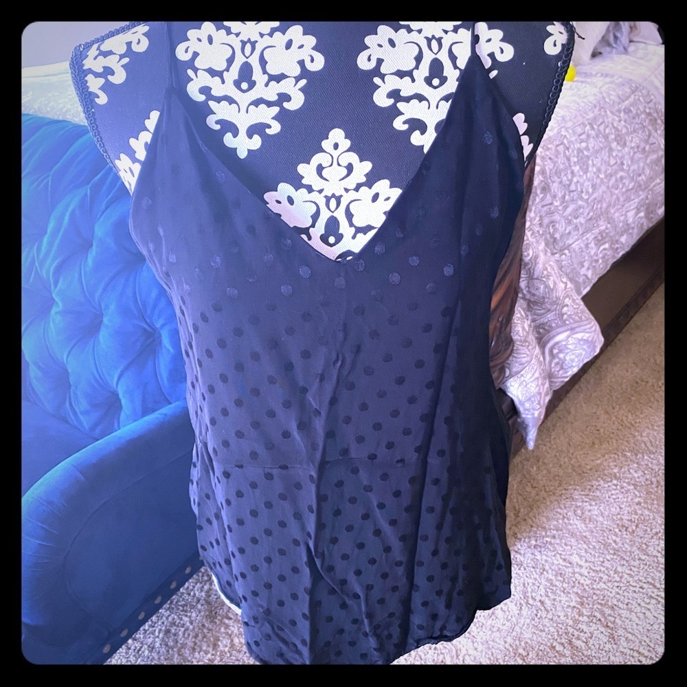 Black Polka Dot Cami